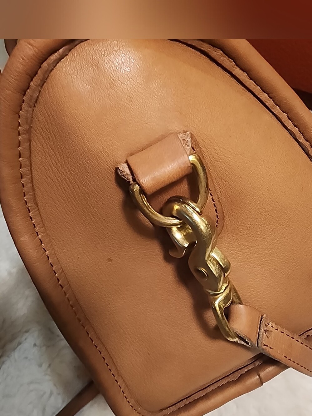 Vintage Coach Satchel/Crossbody Bag - Picture 7 of 16